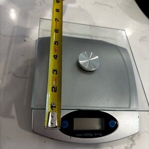 Digital Kitchen Scale with Glass Platform
